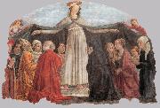GHIRLANDAIO, Domenico Madonna of Mercy gh oil painting